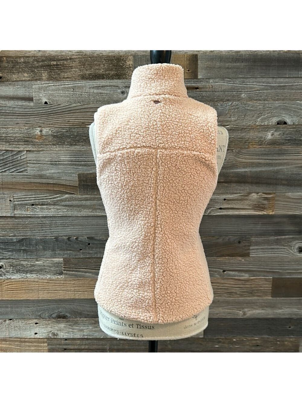 Calia Light Pink Fleece Full Zip Vest Size XS - Picture 5 of 7